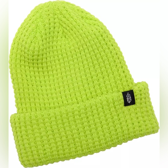 FP Movement by Free People Accessories - FP Movement by Free People Cool Down Beanie Lime NWT